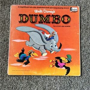 Walt Disney's Dumbo (The Stories and Songs) LP Record